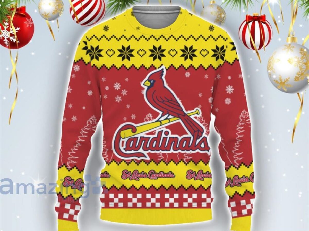 Christmas Gift St. Louis Cardinals Sport Fans 3D Ugly Christmas