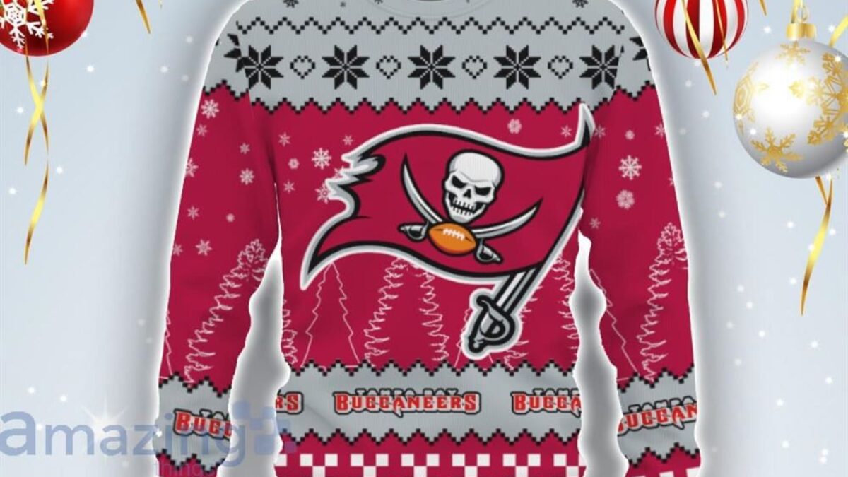 For Fans Tampa Bay Buccaneers Ugly Christmas Sweater Funny Christmas Gift