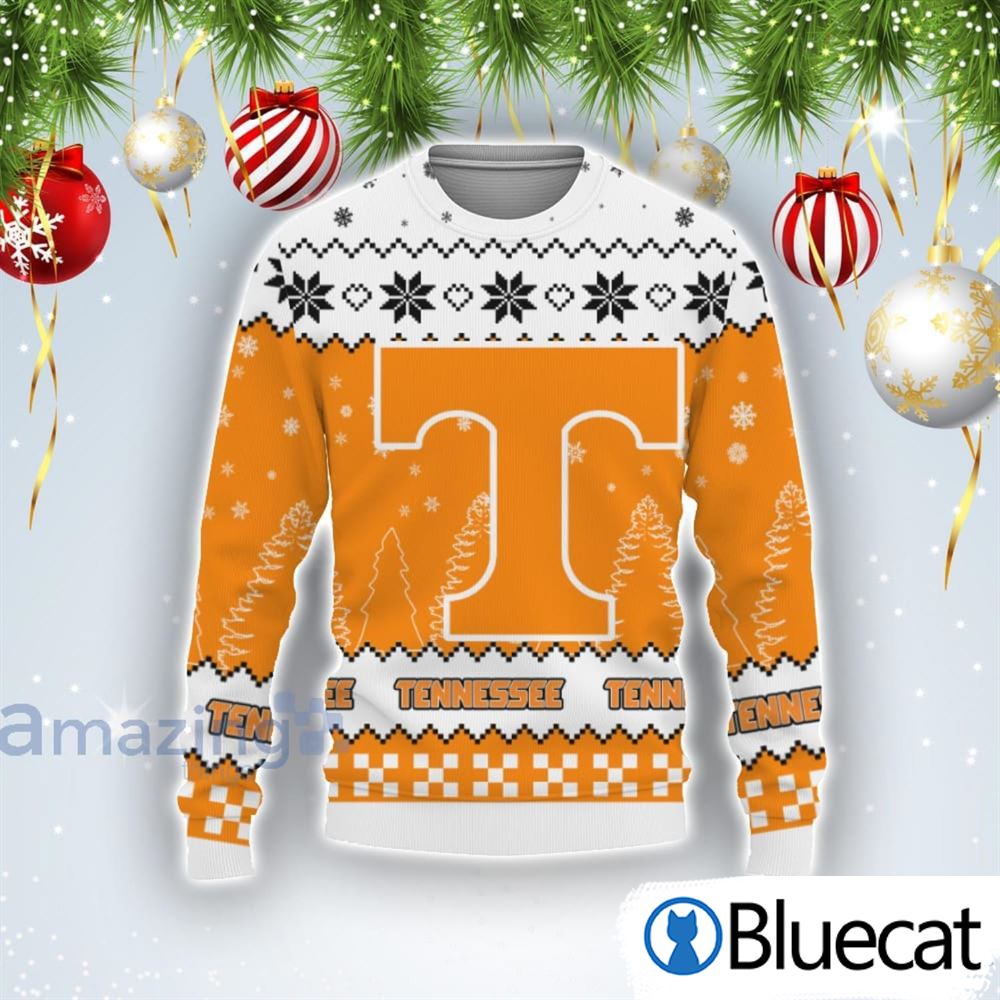 Team Logo Tennessee Volunteers Ugly Christmas Sweaters