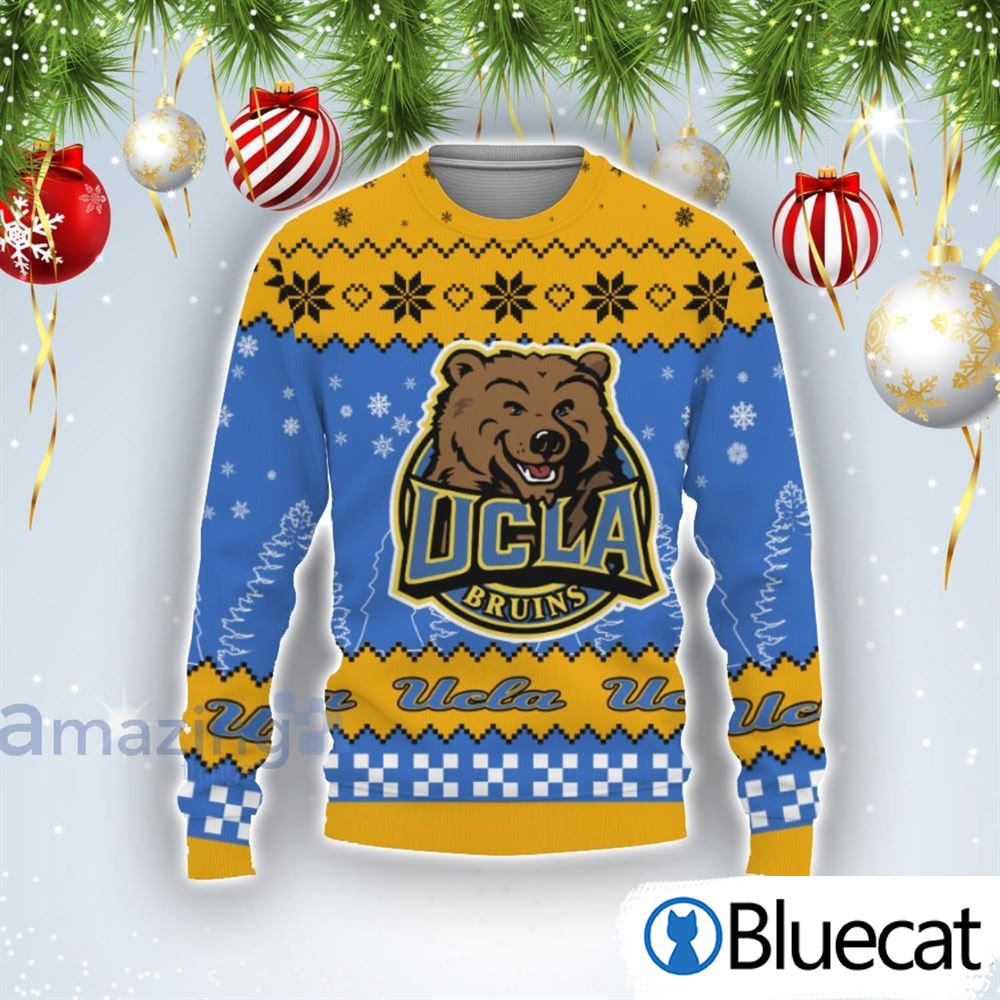 Team Logo Ucla Bruins Ugly Christmas Sweaters