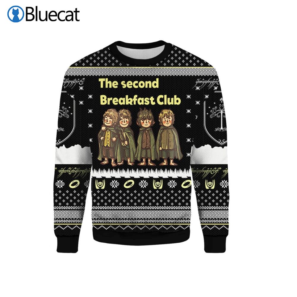 The Second Breakfast Club Meme The Ugly Christmas Sweaters