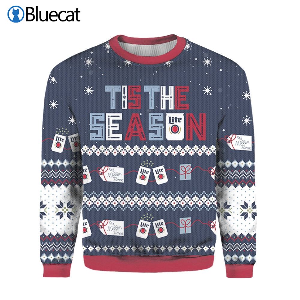 Tis The Season Amazing Beer Lovers Ugly Christmas Sweaters