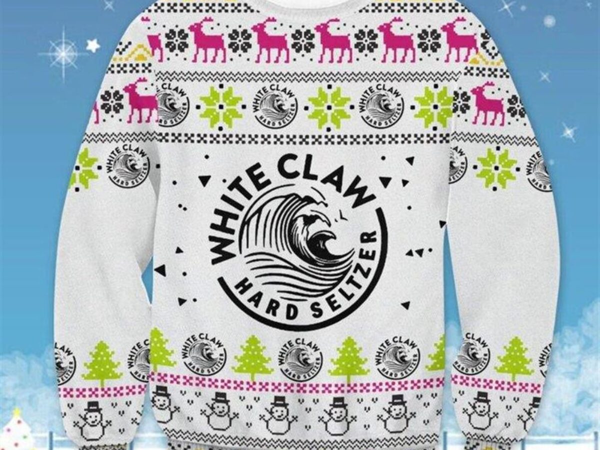 Ugly sweater outlet white claw