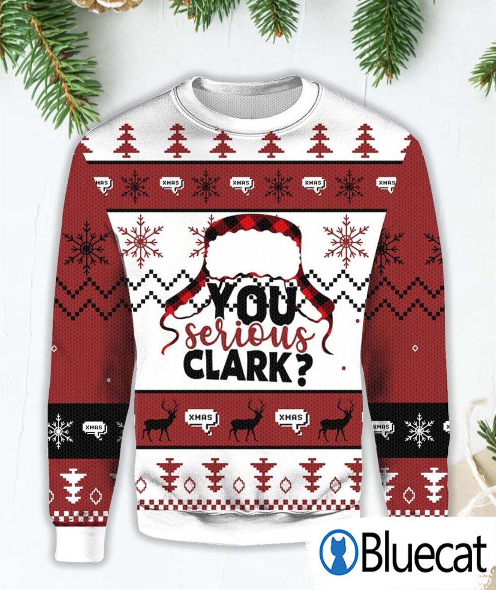 You Serious Clark National Lampoon Vacation Ugly Christmas Sweaters