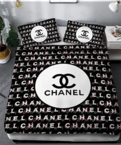 Best Coco Chanel Bedding Set White Pattern