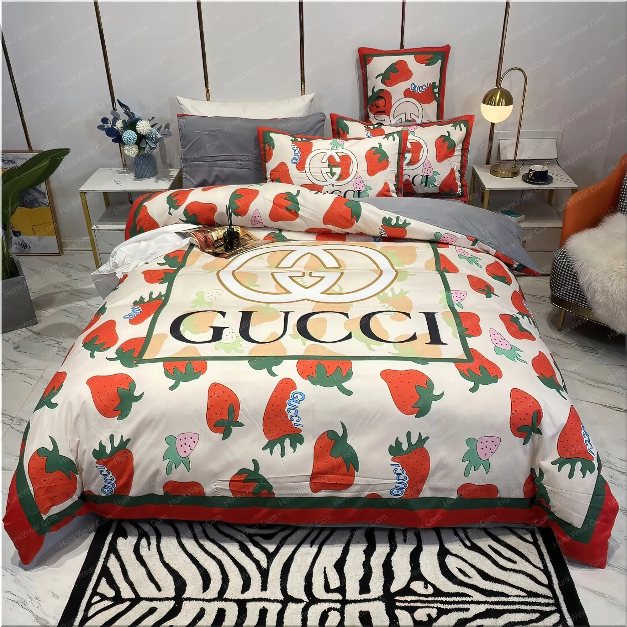 Best Gucci Strawberrys Bedroom Set