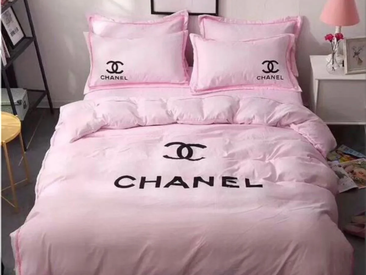 chanel blanket for bed
