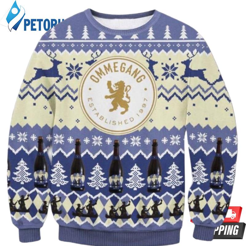 Brewery Ommegang Hennepin Christmas Ugly Christmas Sweaters
