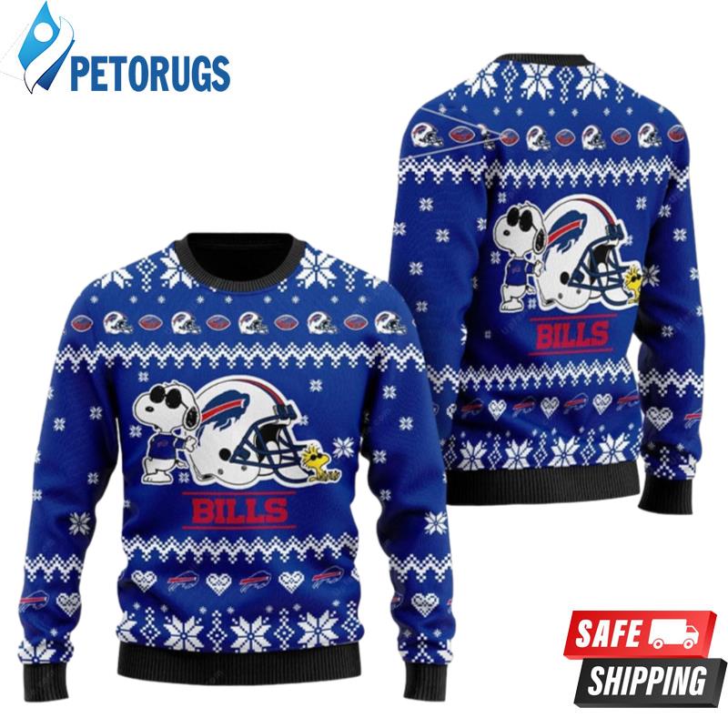 Buffalo Bills Snoopy Ugly Christmas Sweaters