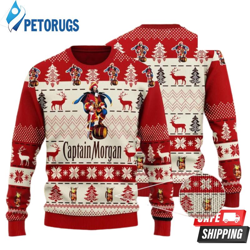 Captain Morgan Ugly Christmas Sweaters