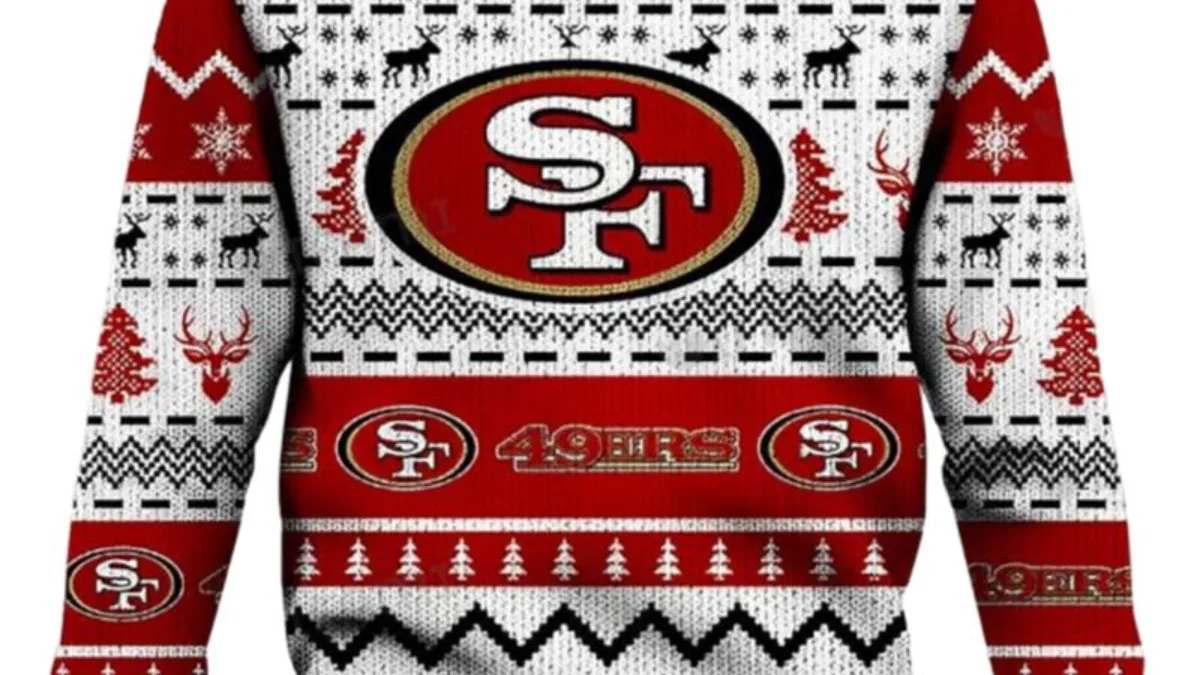 49ers Bedding Set Mickey LV Pattern San Francisco 49ers Gift
