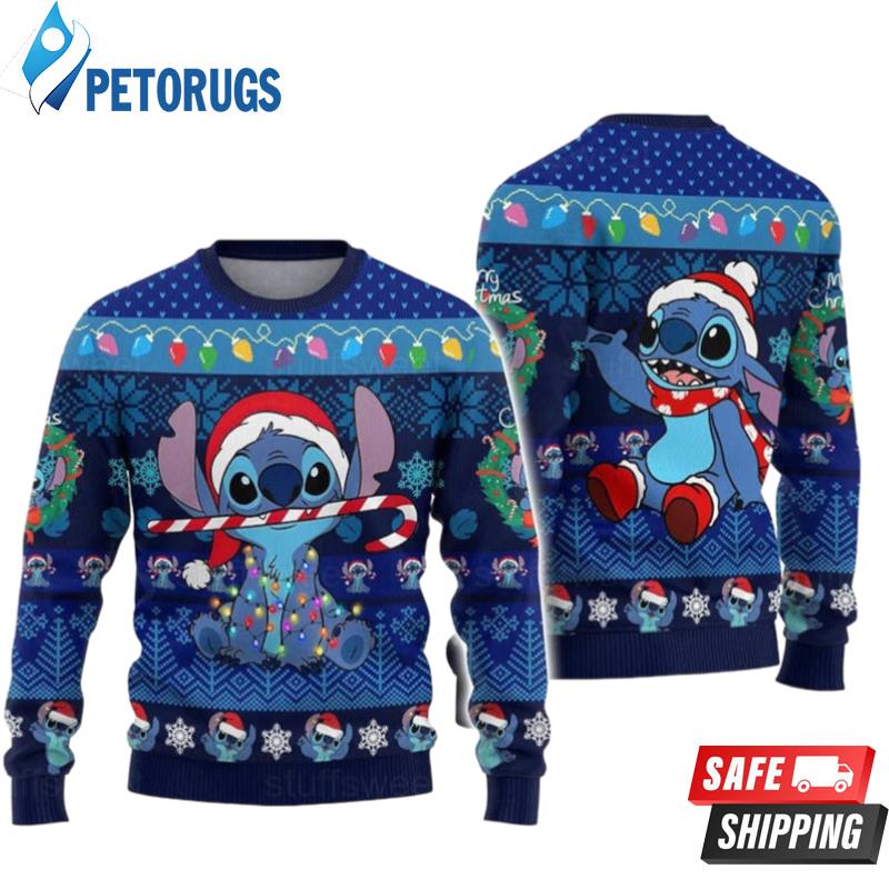 Cute Stitch Funny Ugly Christmas Sweaters
