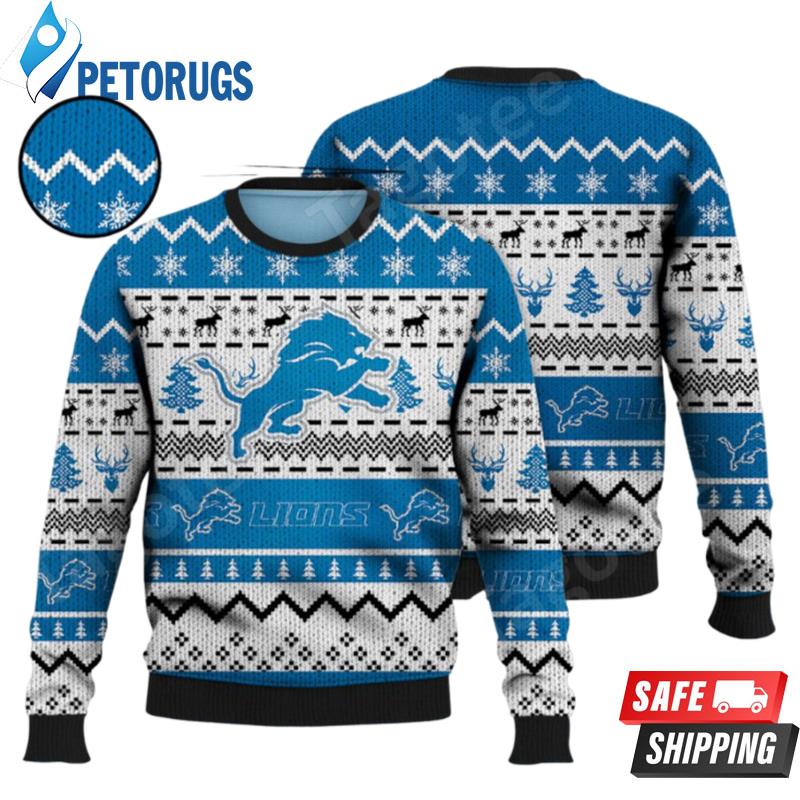 Detroit Lions Nfl Ugly Christmas Sweaters