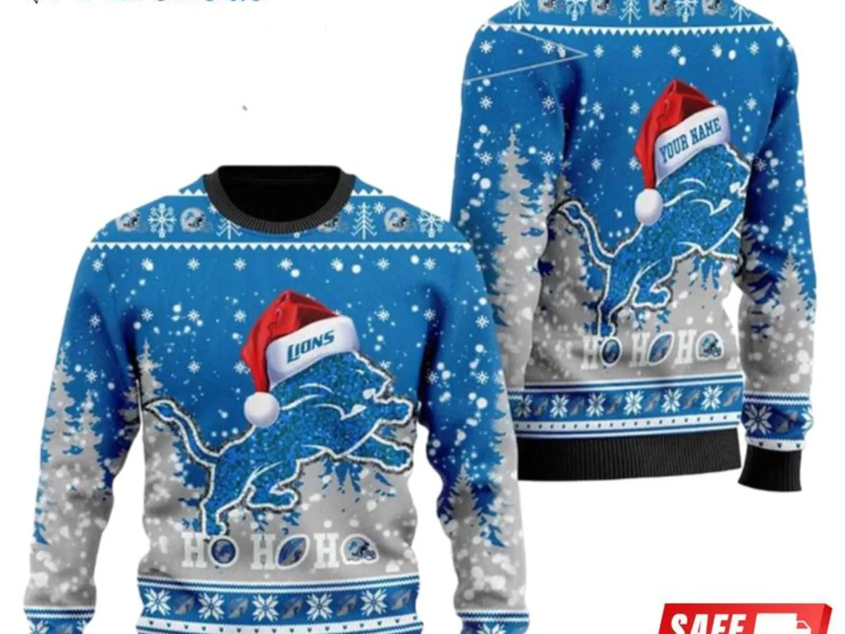 Lions christmas outlet sweater