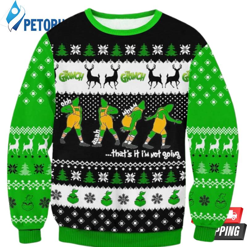 Santa Claus Catches Fish Funny Fishing Ugly Christmas Sweaters