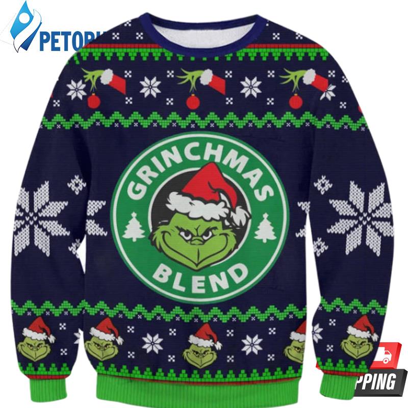 Grinchmas Blend Grinch Ugly Christmas Sweaters