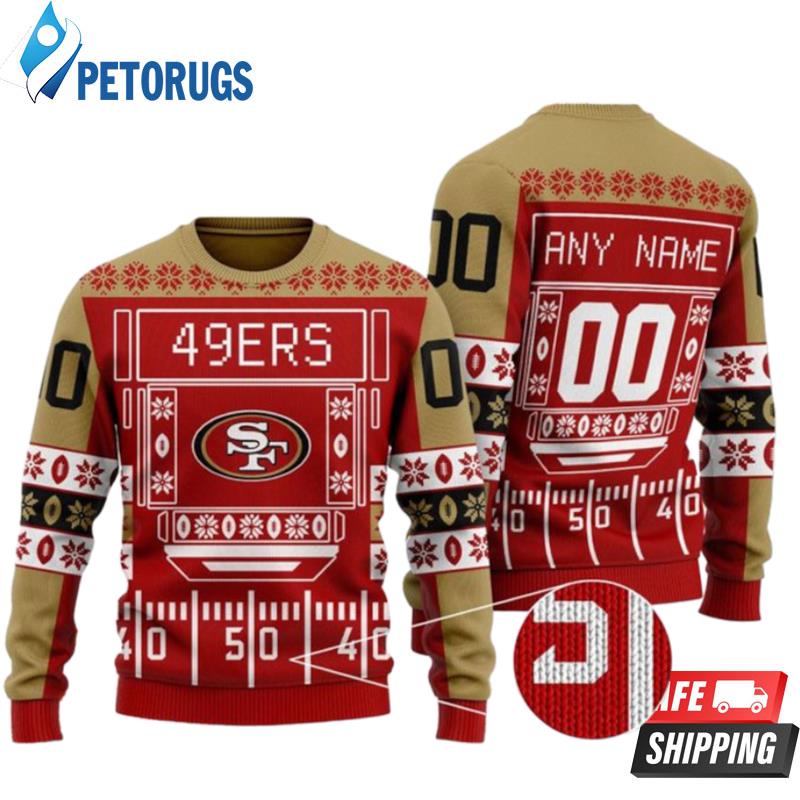 Hot Personalized San Francisco 49Ers Ugly Christmas Sweaters
