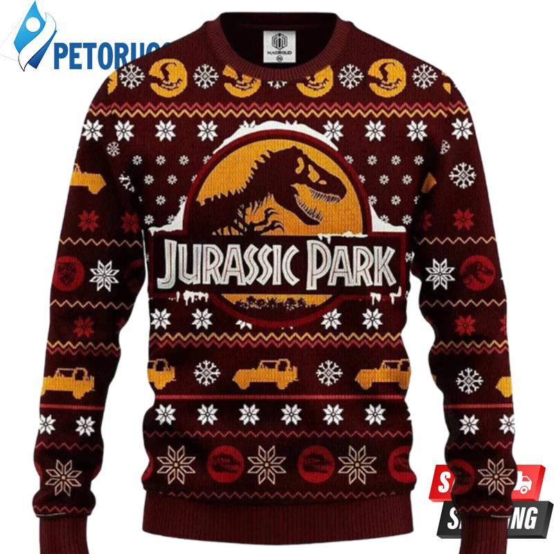 Jurassic Park Ugly Christmas Sweaters