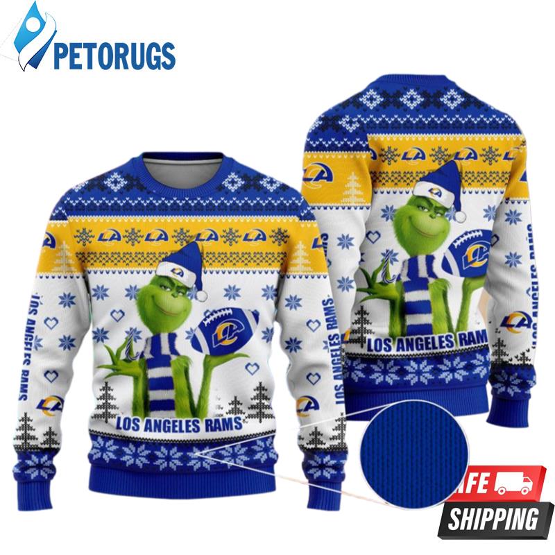 Nfl Los Angeles Rams The Grinch Christmas Ugly Christmas Sweaters