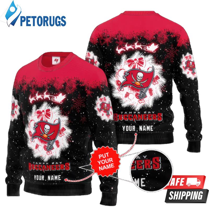 Nfl Tampa Bay Buccaneers Personalized Name Ugly Christmas Sweaters