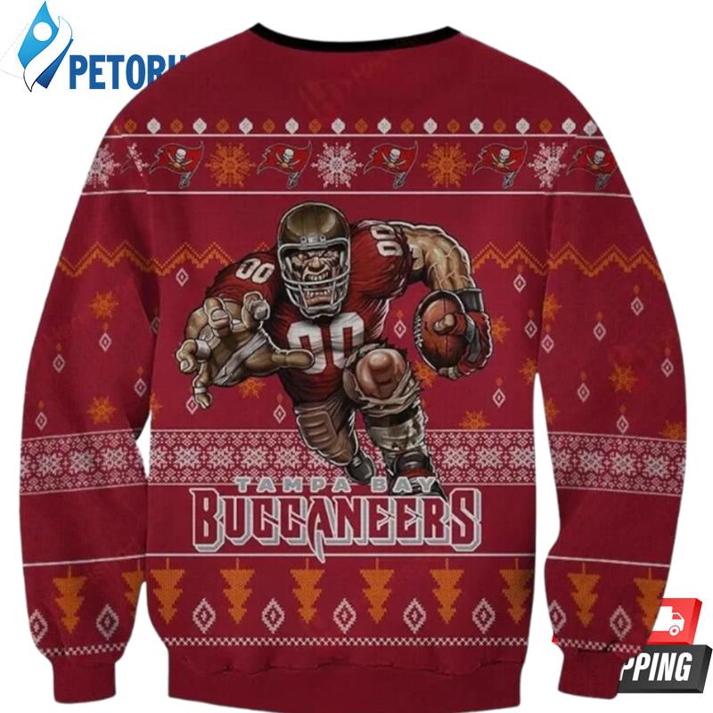 Nfl Tampa Bay Buccaneers Players Mascot Ugly Christmas Sweaters