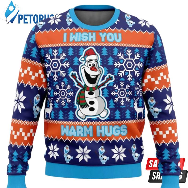 Olaf The Frozen Snowman Ugly Christmas Sweaters