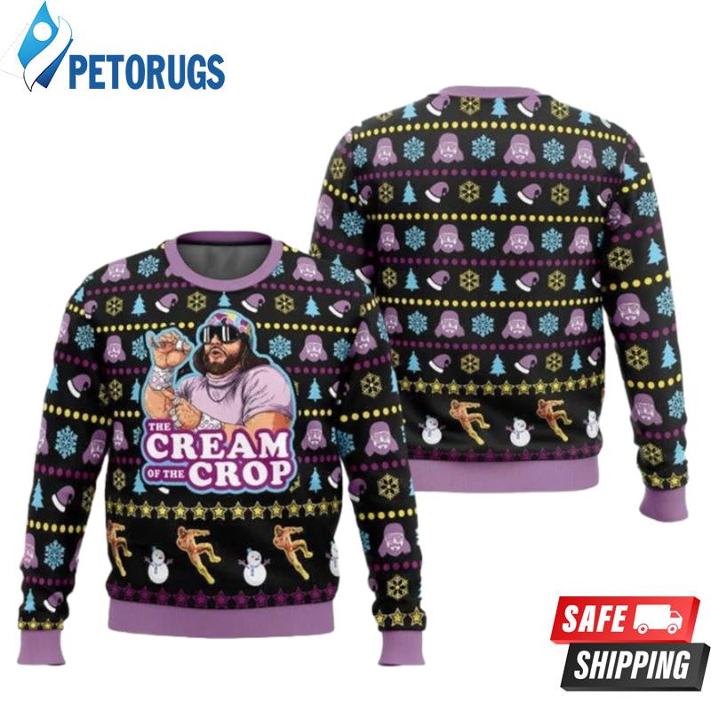 Randy Savage The Cream Of The Crop Ugly Christmas Sweaters