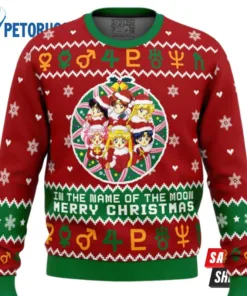 Sailor Moon Merry Christmas Ugly Christmas Sweaters