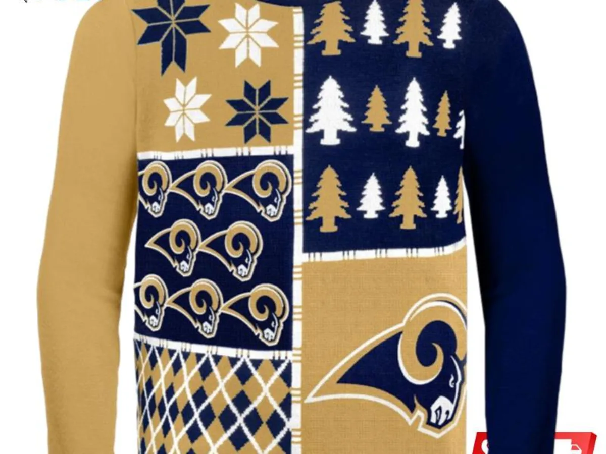 Ugly christmas 2025 sweater rams