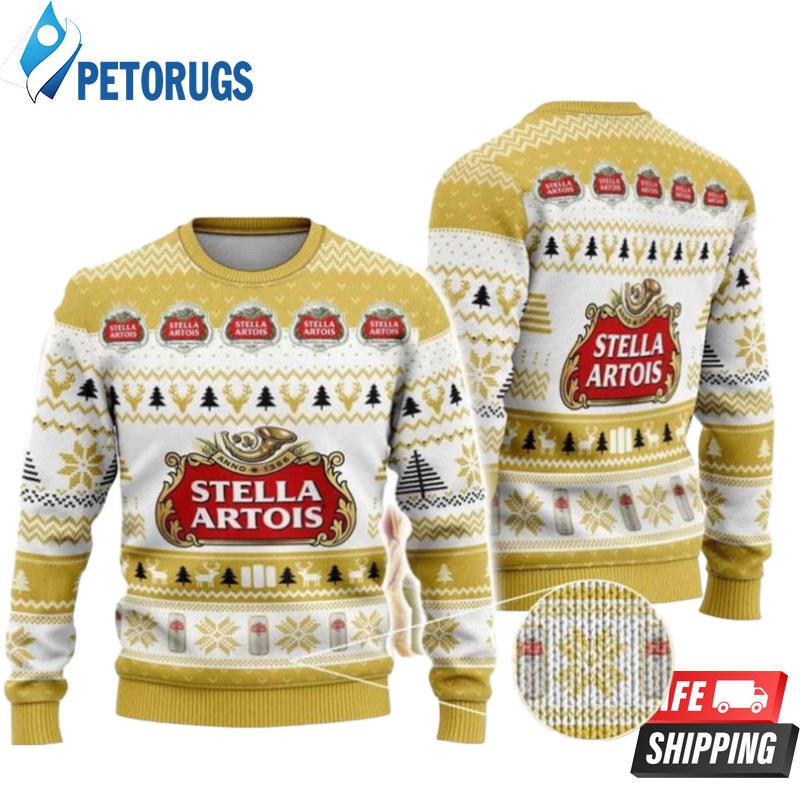 Stella Artois Ugly Christmas Sweaters