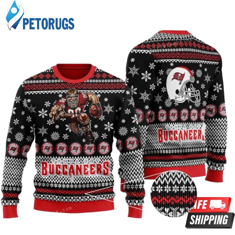 Tampa Bay Buccaneer Mascot Ugly Christmas Sweaters