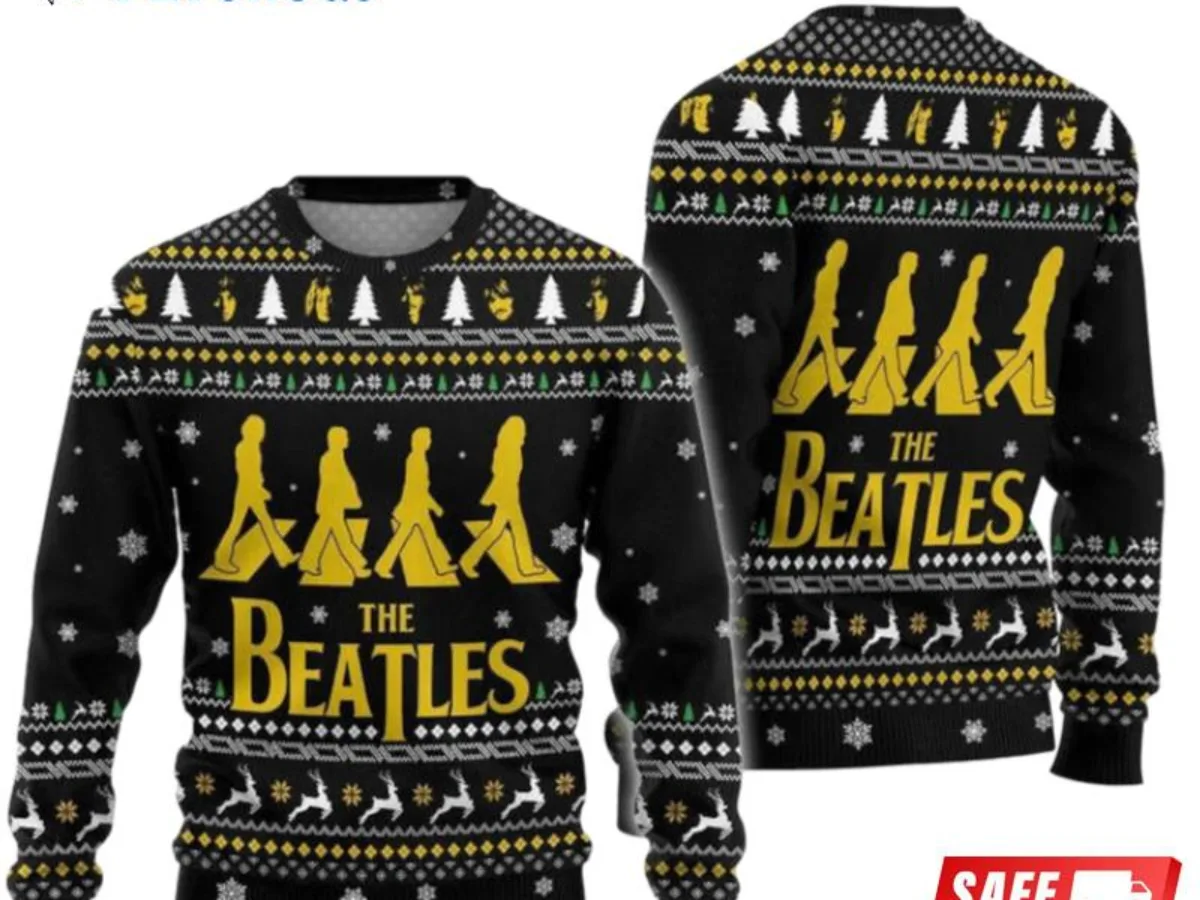 The beatles shop christmas sweater