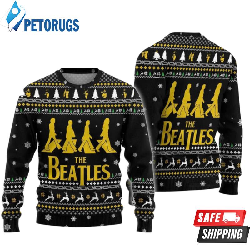 The Beatles Ugly Christmas Sweaters