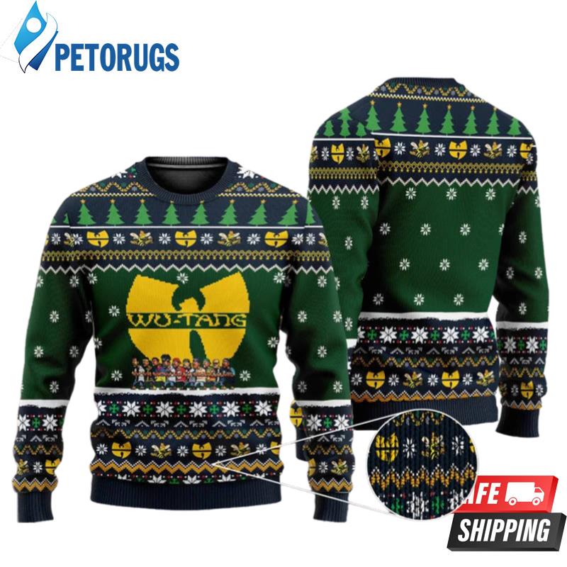 Wu-Tang Clan Logo Christmas 3D Print Ugly Christmas Sweaters