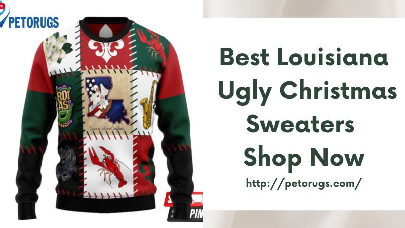 Best Louisiana Ugly Christmas Sweaters Shop Now