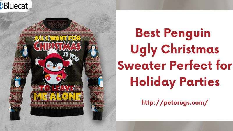 Best Penguin Ugly Christmas Sweater Perfect for Holiday Parties