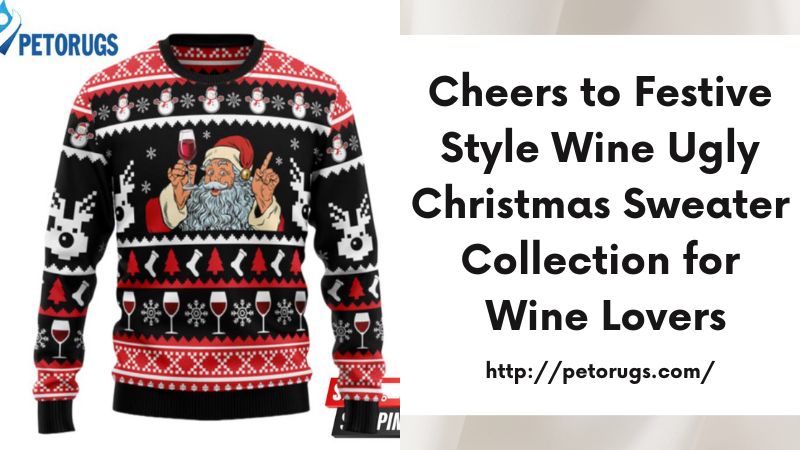 Christmas sweater outlet wine