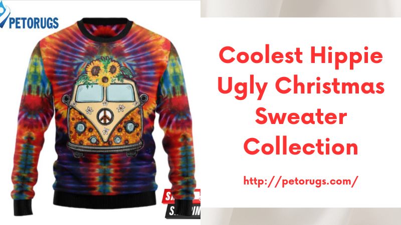 Coolest Hippie Ugly Christmas Sweater Collection