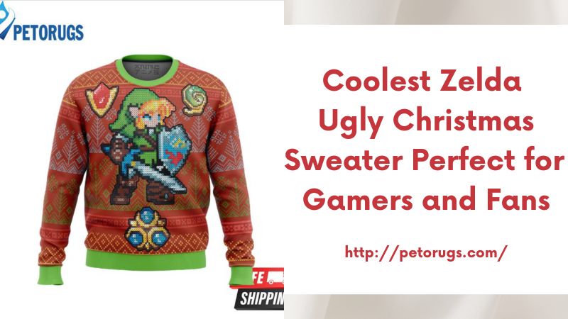 Coolest Zelda Ugly Christmas Sweater Perfect for Gamers and Fans