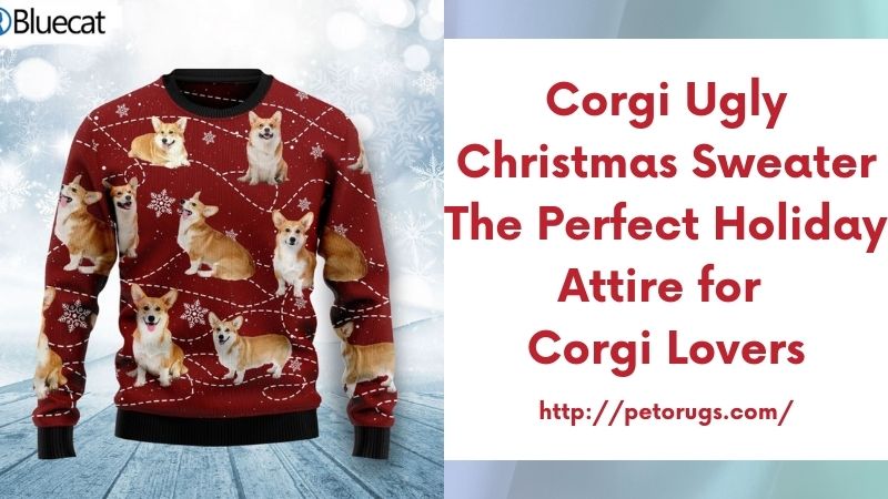 Corgi holiday outlet sweater