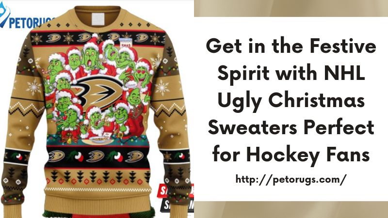 Get in the Festive Spirit with NHL Ugly Christmas Sweaters Perfect for Hockey Fans