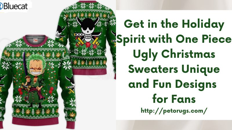 Get in the Holiday Spirit with One Piece Ugly Christmas Sweaters Unique and Fun Designs for Fans