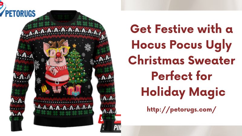 Get in the Holiday Spirit with Our Pig Ugly Christmas Sweater Perfect for a Fun and Festive Look