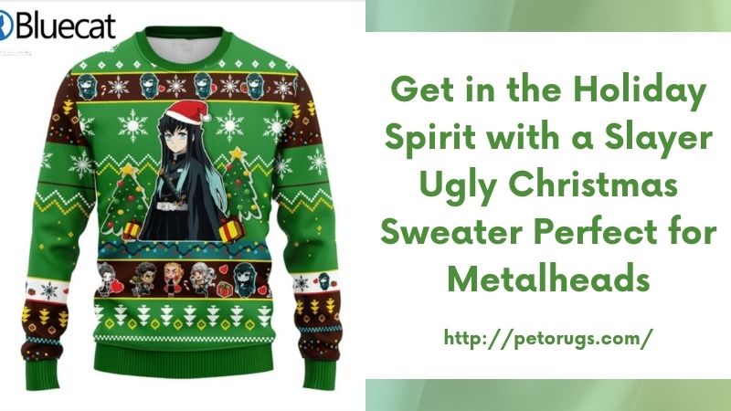 Get in the Holiday Spirit with a Slayer Ugly Christmas Sweater Perfect for Metalheads