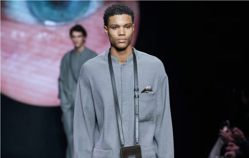 Giorgio Armani Redefines Men's Style with a Blend of Elegance and Nonchalance