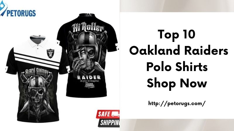 Top 10 Oakland Raiders Polo Shirts Shop Now