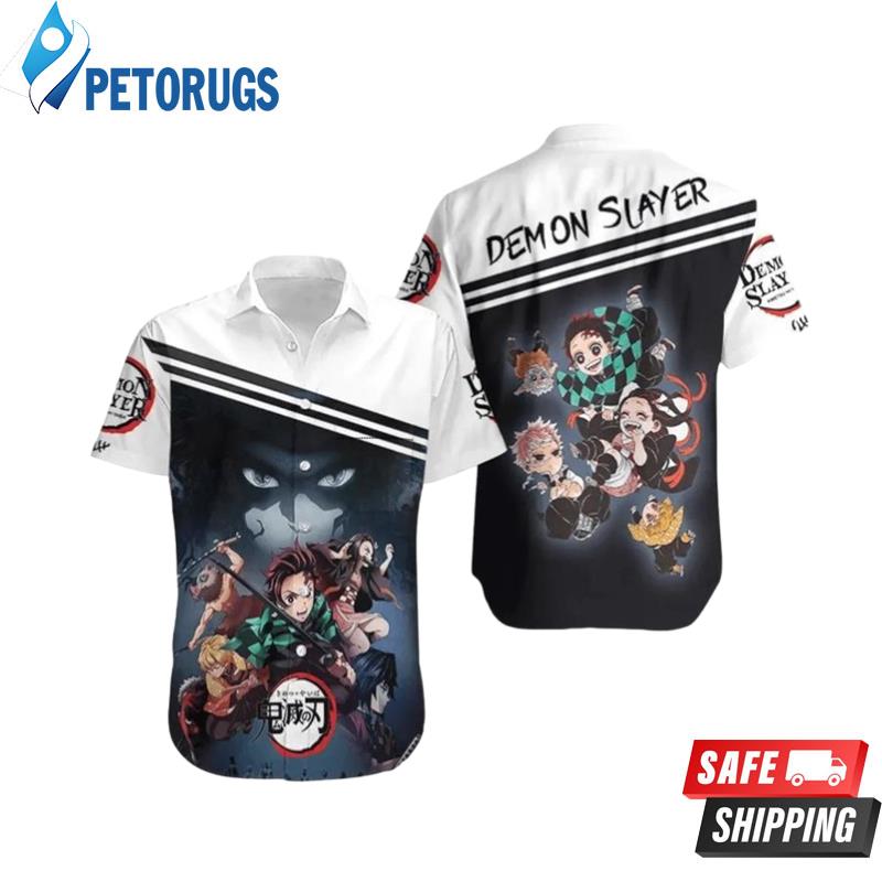 Anime kimetsu no yaiba poster Hawaiian Shirt