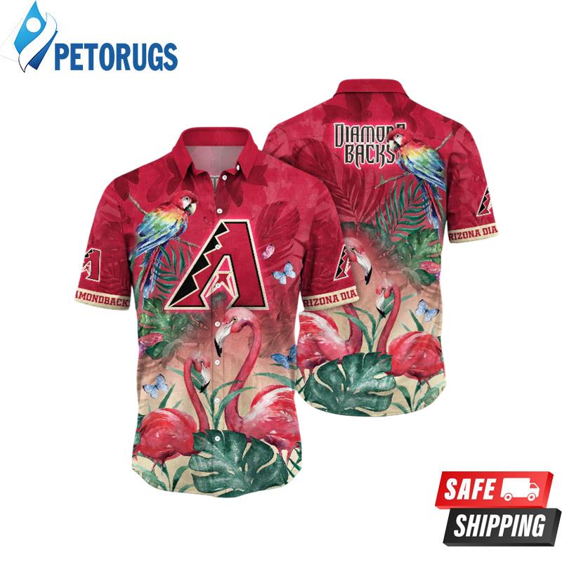 Arizona Diamondbacks MLB Sun Rays Aloha Hawaiian Shirt