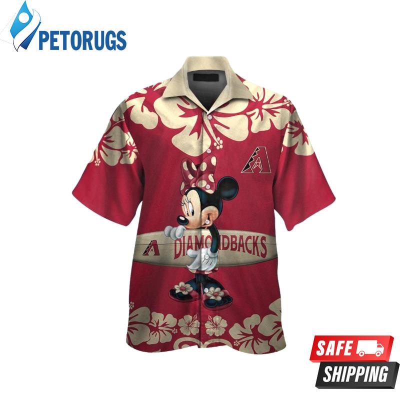 Arizona Diamondbacks Tropical Short Sleeve Elegance Hawaiian Shirt