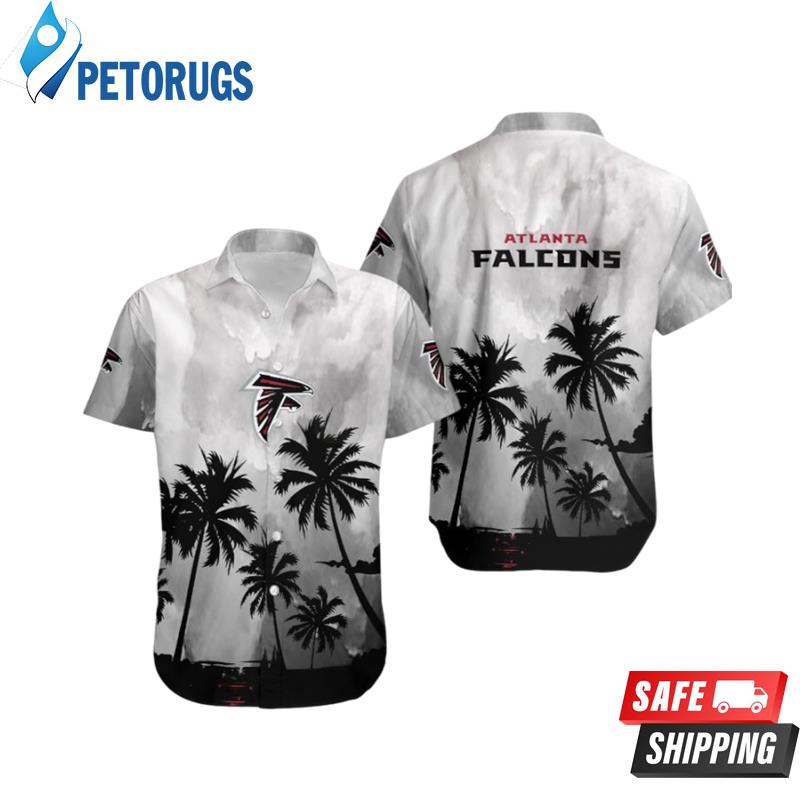 Atlanta Falcons Coconut Trees Nfl Hawaiian Shirt